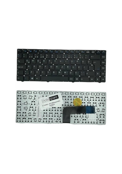 Exper İle Uyumlu Mp-12b86tq-430, Mp-12b86tq-4301w, Mp-12b86tq-4306w Notebook Klavye Siyah Tr