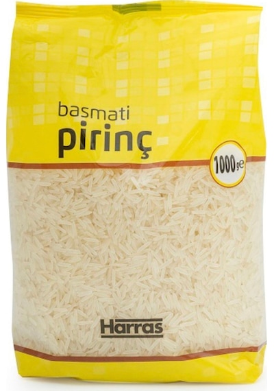 Basmati Pirinç 1000 G Uzun Tane, Aromatik Ve Lezzetli