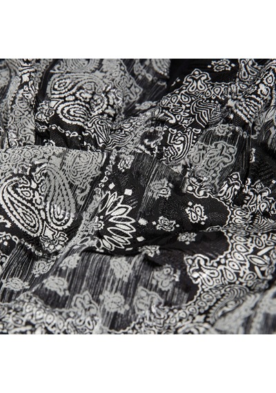 The Kooples Desenli Kadın Siyah Elbise