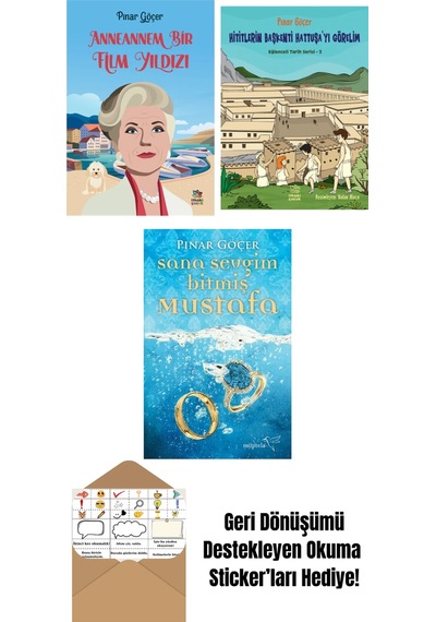 Anneannem Bir Film Yıldızı + Hititlerin Başkenti Hattuşa Yı Görelim Eğlenceli Tarih Serisi 3 + Sana Sevgim Bitmiş Mustafa