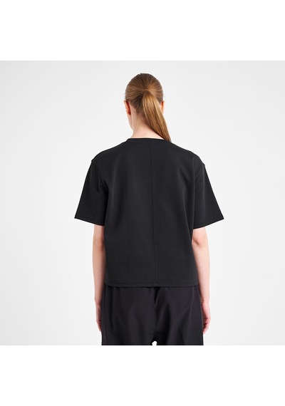 Lescon Siyah Kadın Kısa Kollu T-shirt 25n-2145