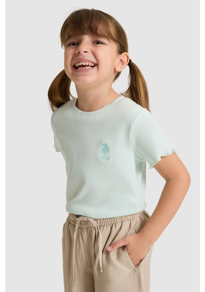 U.s. Polo Assn. Kız Çocuk Nil Tişört Basic 50325610-vr083
