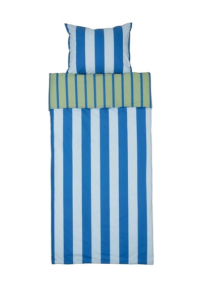 Ikea Barndrom Tek Kişilik Nevresim Takımı 150 X 200 Cm Mavi - Gök Mavisi - Açık Yeşil Çok Renkli