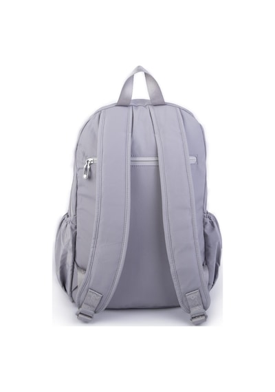 Nas Bag Büyük Boy Unisex Hafif Ve Su Geçirmez Çok Gözlü Sırt Çantası Gri