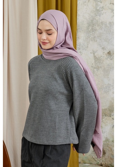 Deserto Fashion Modal Şal Düz Renk-3600 Çok Renkli