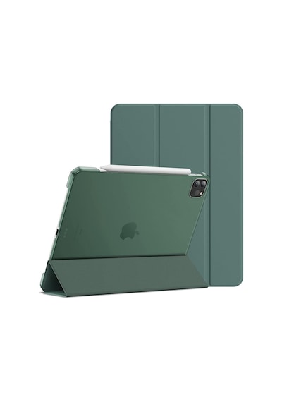 Apple iPad Uyumlu Pro 11inç M4/m5 İle Uyumlu Kılıf Pu Deri Standlı Case 2024/2025 Sku: Zeusb0dxj5cl2r Arka Kapak