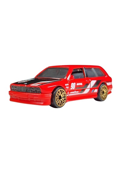 Hot Wheels Bmw M3 Wagon - Hw Modified Kırmızı 1/64 Diecast Model Araba Çok Renkli