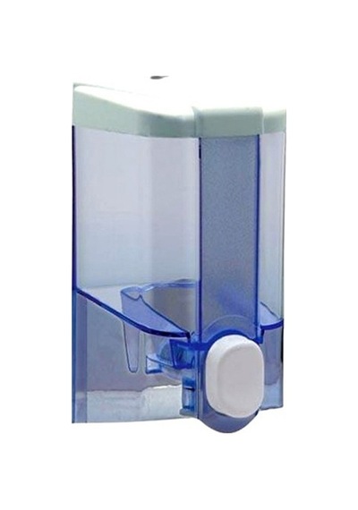Vialli S4t 1000ml. Plastik Sıvı Sabunluk. Şeffaf Mavi. 990119