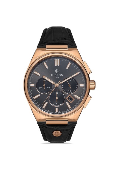 Hislon Men's Masterwork Ms136r-05br Rose Gold
