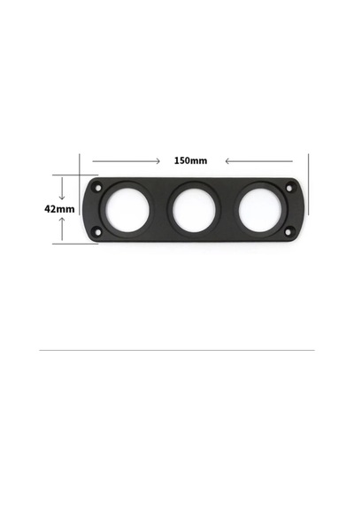 3 Lü Pano Tip Usb Ve Çakmaklık İçin Kulaklı Aparat Üçlü