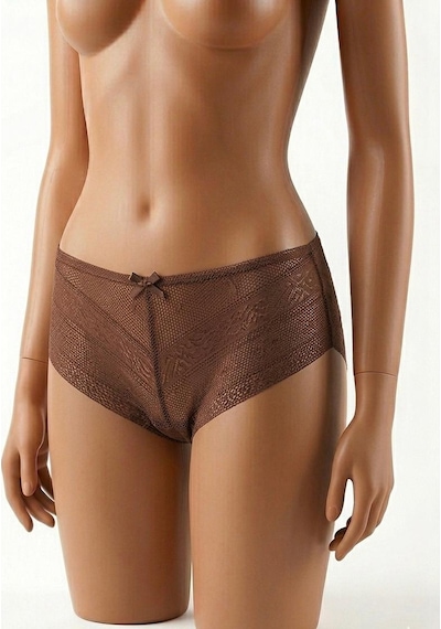 Papatya Kadın İz Yapmayan Süper İnce Bikini Külot 3878 Kahverengi