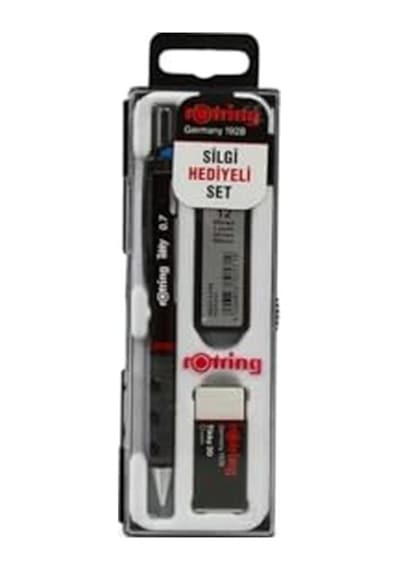 Tikky Okul Seti 0.7 Mm Bordo Versatil Kalem, Silgi, Uç