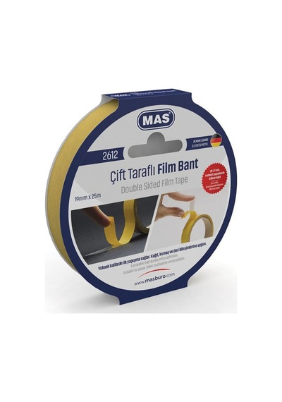 Çift Taraflı Bant 19x25 Mt 2612 1 Adet