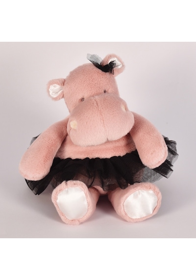 Doudou Tütülü Pembe Hipopotam 22 Cm