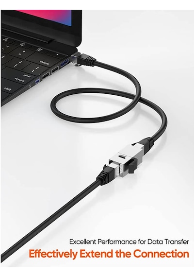 Cat6 Metal Keystone Jack RJ45 Kablo Birleştirici Dişi Dişi Uzatma