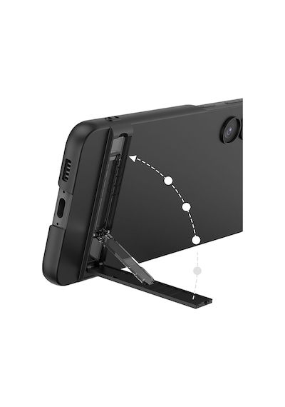 Samsung Galaxy Uyumlu S23 Kılıf Kamera Korumalı Standlı Ays Kapak