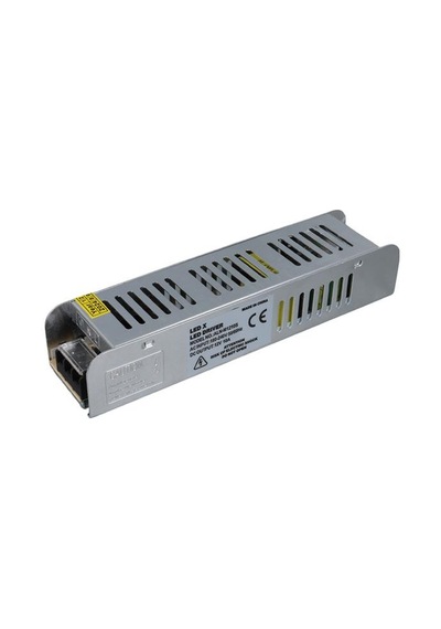 Ledx Aln-m1210s 12 Volt 10 Amper 120 Watt Slim Metal Kasa Adaptör 190x48x38mm Diğer