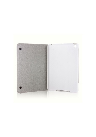 Apple Uyumlu iPad Mini / Mini 2 / Mini 3 Standlı Vantuzlu Kılıf Beyaz