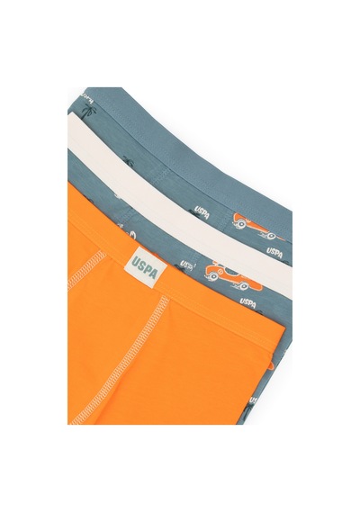 U.S. Polo Assn. Erkek Çocuk 3'lü Boxer Takım 50319395-VR051