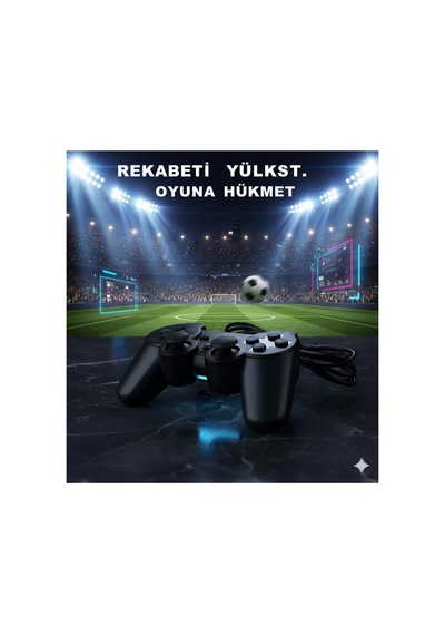 Sp-208 Usb Gamepad Pc/laptop İçin Ergonomik & Titreşimli Oyun Kolu Siyah - 784146819