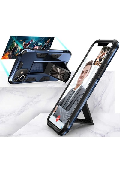 Apple Uyumlu iPhone 11 Kılıf Wolverine Armour Case