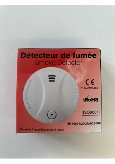 Mobıak - Pilli Duman Dedektörü - 9v Pil Dahildir