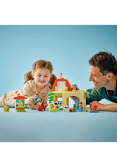 LEGO® DUPLO® 10416 Kasabası Çiftlikte Hayvanların Bakımı 74 Parça