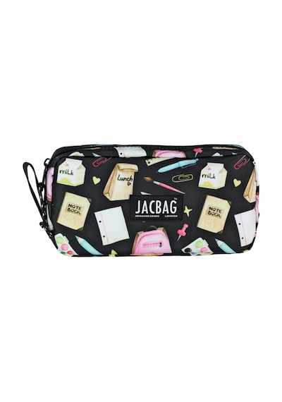 Jacbag Jac-06 Organizer Rulo Kalem Çantası Siyah - Pastel Pop Pastel Pop