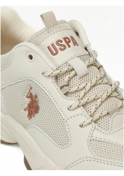 U.S. Polo Assn. U.s.polo Assn Maybe 5pr Bej Koşu Yürüyüş Anatomik Spor Ayakkabısı