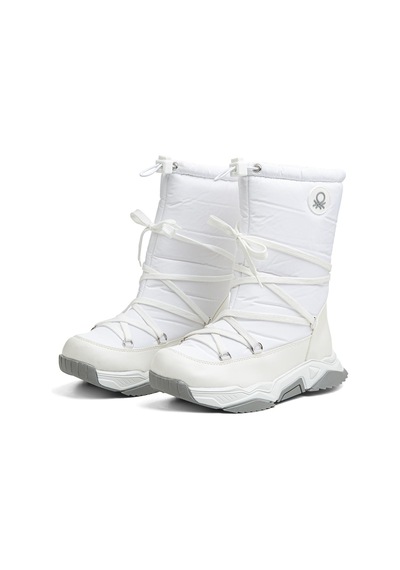 United Colors Of Benetton Benetton BN-30392 - 3256 Beyaz Gri - Kadın Bot 35829