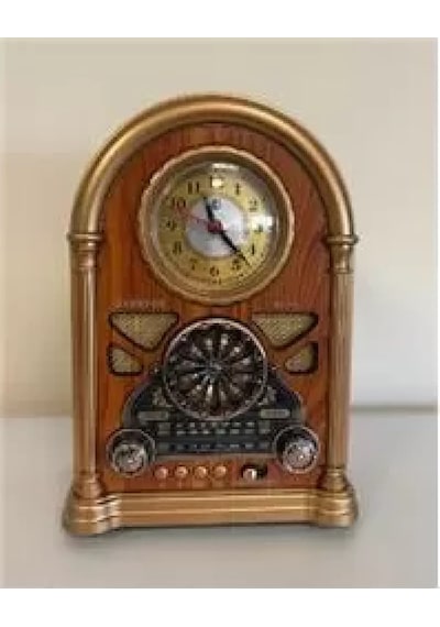 Everton Rt-719 Şarjlı, Saat Göstergeli Nostaljik Radyo Bluetooth-usb-sd-fm
