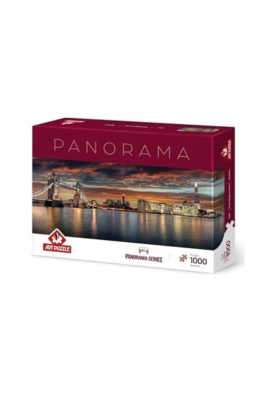 Tower Bridge,london 1000 Parça Panorama Puzzle