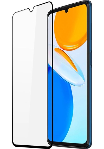 Forzacase Honor X7 Telefon İle Uyumlu Çerçeveli Tam Kaplayan Temperli Ekran Koruyucu - Fc003