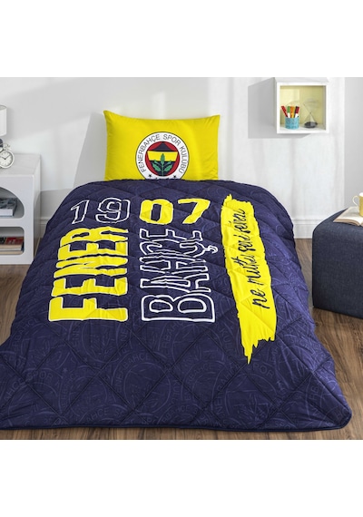 Lisanslı Fb Şanslı Kanarya Yorgan Seti Tek Kişilik 000000001000050709 Çok Renkli
