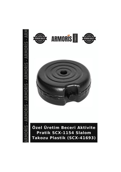 Özel Üretim Beceri Aktivite Pratik Scx-1154 Slalom Takozu Plastik Scx-41693 Çok Renkli