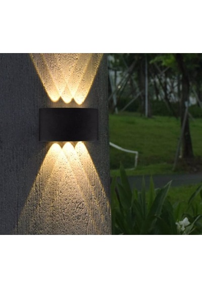 Cata Ct-8013a 15w Kapri Led Aplik Dış Mekan Amber Siyah