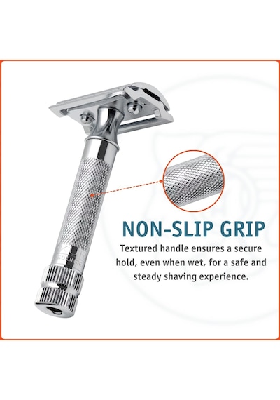 Merkur Mk34c Ağır İş Kısa Saplı Çift Kenarlı Jilet