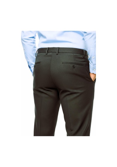 Presto Erkek Slim Fit Armürlü Pantolon Kahve 3181-400 Kahverengi