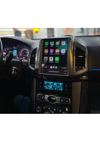 Aln Chevrolet Captiva Tesla 2012/2013 8gb Ram 128gb Hafıza Carplay Android Multimedya 12"
