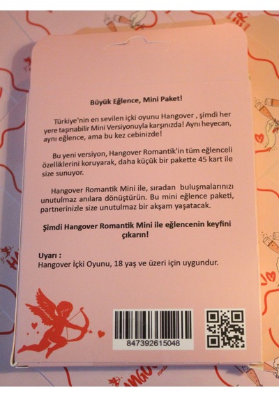 Hangover Romantik İçki Oyunu - Kese Hediyeli 45 Kart Çiftler İçin Eğlenceli Parti & Oyun Kartlarıhangover Romantik İçki Oyunu - Kese Hediyeli 45 Kart Çiftler İçin Eğlenceli Parti & Oyun Kartları