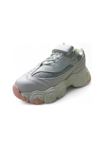 Cool Bella Kız Çocuk Okul Öncesi Rahat Sneaker Beyaz