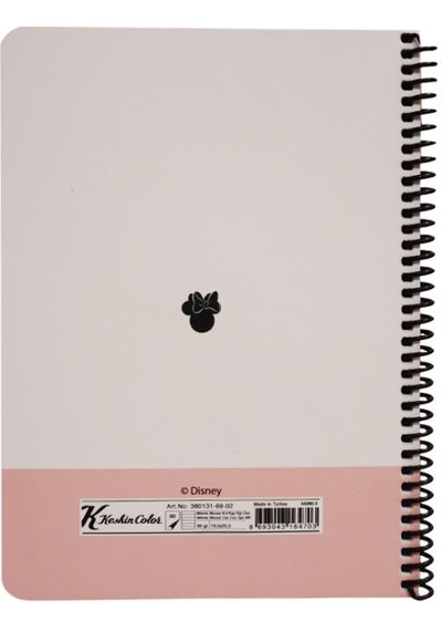Keskin Color Disney İconic Forever Çizgili Defter 16.5X22.5 80 Ya Çok Renkli