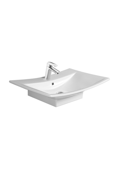 70 Cm Tezgah Üstü Banyo Ürünü, Şık Tasarım 508 Yeşil