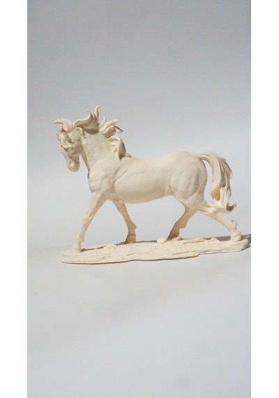 Koşan At Modeli - Dekoratif 3d Maket Hediyelik 15cm 42045023