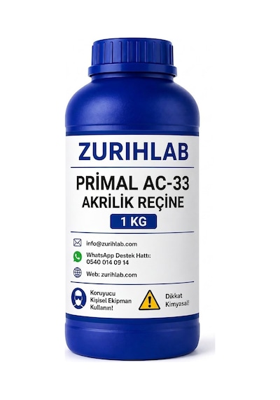 Tr Primal Ac-33 Akrilik Reçine 1kg Genel