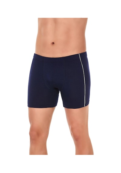 Yıldız Çamaşır Erkek Modal Biyeli Boxer 105-106-107-108-109 - 3 Adet Lacivert