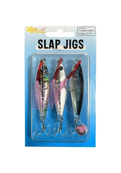 Hanfish Slap Jigs Naturel Mix