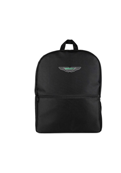 Aston Martin Logo 2 Siyah Sırt Çantası