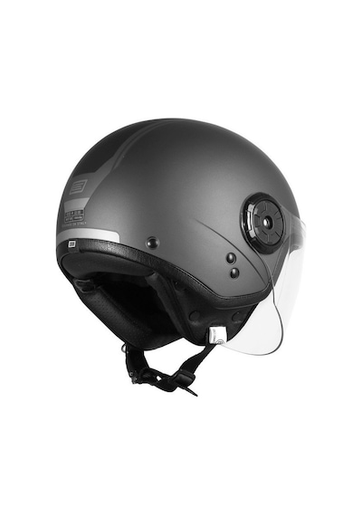 Neon Açık Motosiklet Kask Titanyum