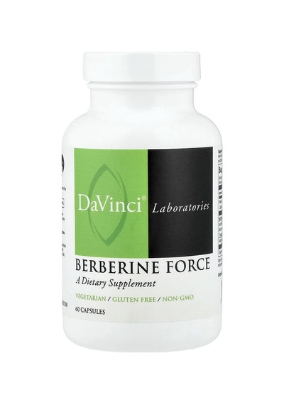Davinci Laboratories, Berberine Force, 60 Capsules